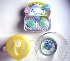 Tasse bol 2 sucettes neuves - 2,