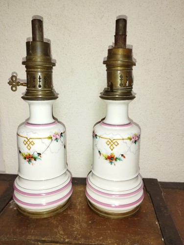 Paire lampe huile - de,