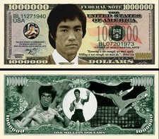 BRUCE LEE BILLET 1 MILLION