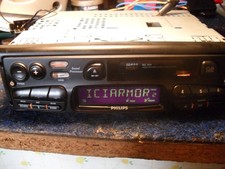 auto radio k7 philips rc 259 rds quasi neuf complet avec systeme antivol 