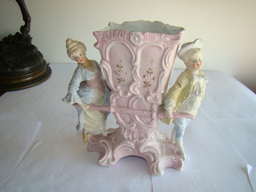Couple biscuit polychrome - biscuit,