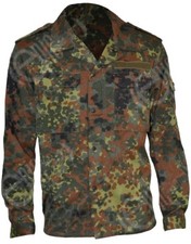 Allemand Flecktarn Chemise De Campagne - Armee Militaire Camo Fatigue Airsoft