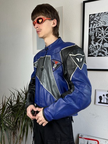 Vintage 90s dainese leather - vintage,