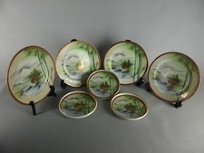 SET DE 4 ASSIETTES ET 3