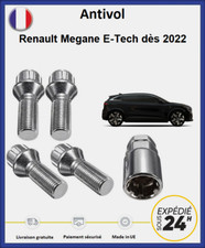 Ecrous antivol de roues Renault Megane E-Tech 2022-2025