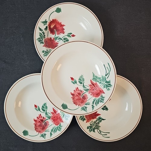 Assiettes creuses décor - assiettes,