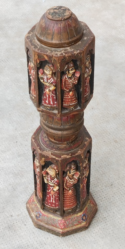 Sculpture indienne bois - indienne,