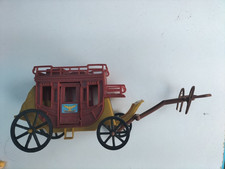 CHARIOT WESTERN PLASTIQUEJOUET BAZAR 8 CM / 18 CM