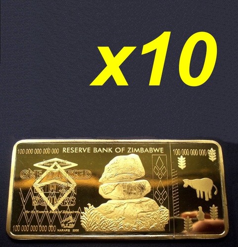 Lingot 10 pièces - 10,