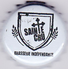 CAPSULE DE BIERE "SAINTE CRU" - BRASSERIE INDEPENDANTE COLMAR -