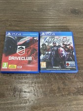 Lot de 2 jeux PlayStation 4 Avengers / Driveclub