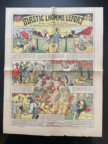 Affiche publicitaire mastic - publicitaire,