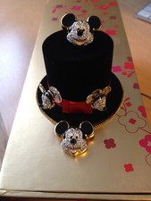 Superbe parure Mickey (Disney) strass Swarovski