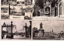 Lot de 4 cartes postales