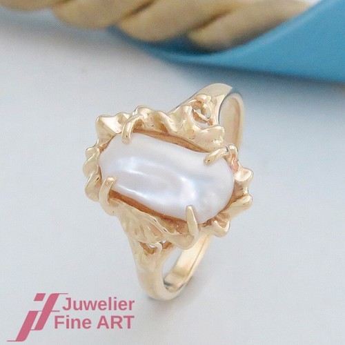 Bague perle de - -,