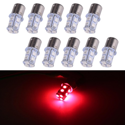10x red ba15d - ba15d, 13smd