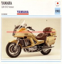 YAMAHA XVZ 1200 Venture 1983 : Fiche Moto #00090