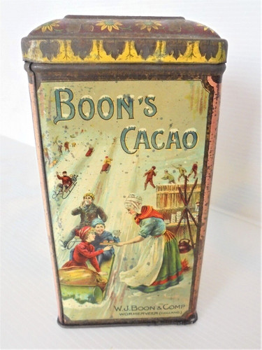 Boite tôle 250 chocolat - boite,