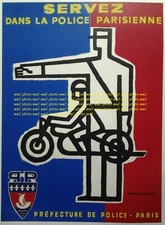 ww2 Photo Police Paris Moto gendarmerie Garde Vichy BRI veste casque CRS GMR BAC