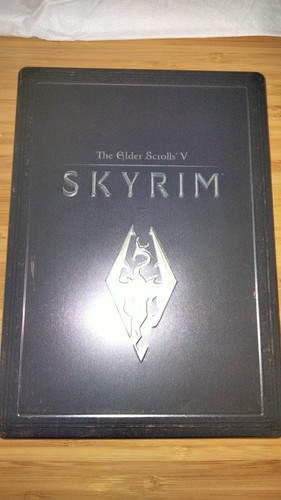 Skyrim steelbook cartes rare - steelbook,