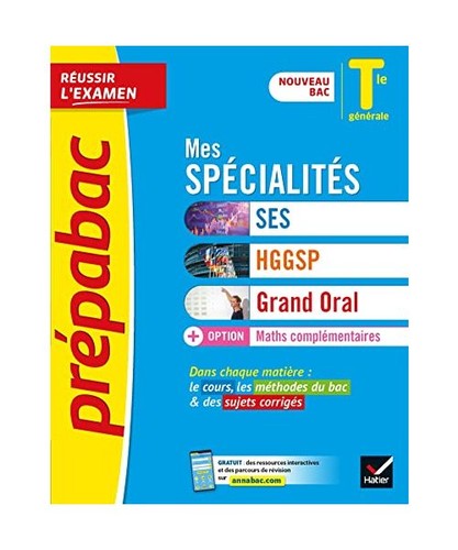 Prépabac mes spécialités - prépabac,