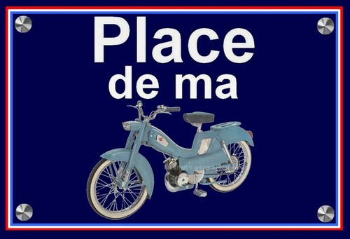 Plaque place de ma - ",