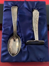 Rare service bébé en argent