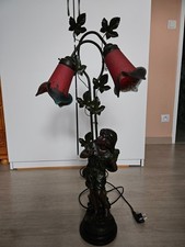 LAMPE STATUE EN REGULE SELON