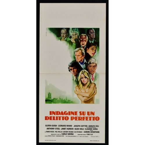 Affiche indagine delitto - affiche, un