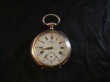 Montre à gousset argent Huber à Charleroi