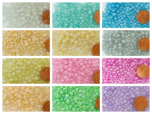 Rocaille 4mm couleur - 20,