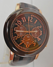 ELEGANTE Mtr MIXTE K&BROS-CORIAN  ITALIENNE,DATE,OPTION CHRONO,TBEG & FONCTIONS