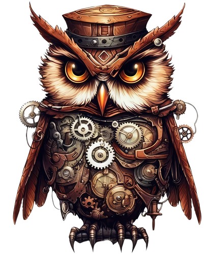 Autocollants steampunk - 8, x
