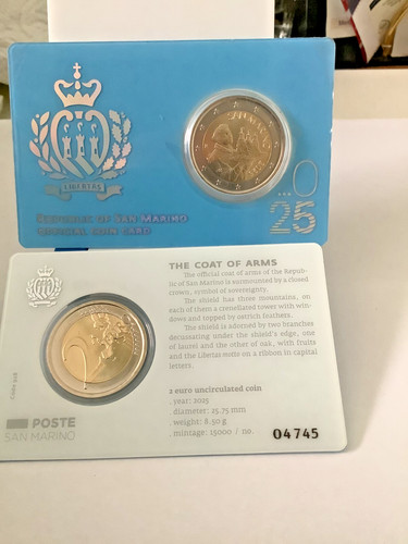 Pièce officielle coincard - officielle,