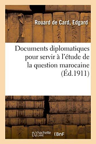 Documents diplomatiques pour