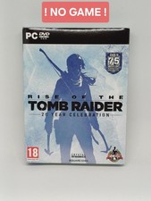 BOÎTIER anglais PC Rise of Tomb Raider 20ème Anniversaire PAS DE JEU Lara Croft