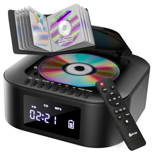 Boombox with case - case, cd