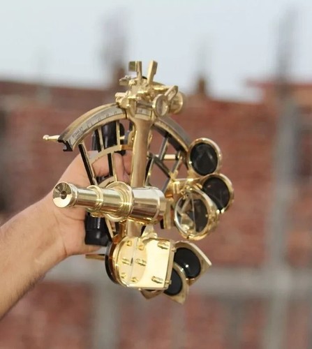 Ancien sextant nautique - , marine