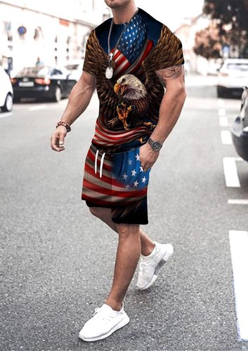 Hombre american eagle bandera - eagle,