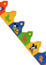 COURONNE CARTON EPIPHANIE DISNEY MICKEY MINNIE PLUTO SEE feve voiture in my shop