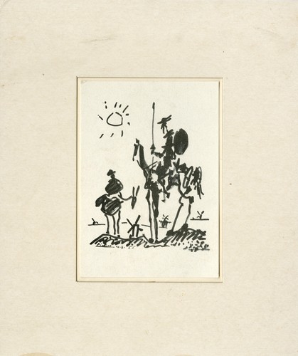 Picasso don quichotte et - don,