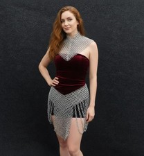Robe médiévale en cotte de