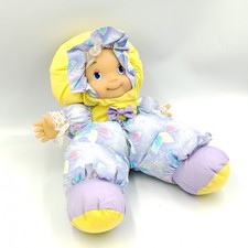 Ancienne Poupée chiffon bleu