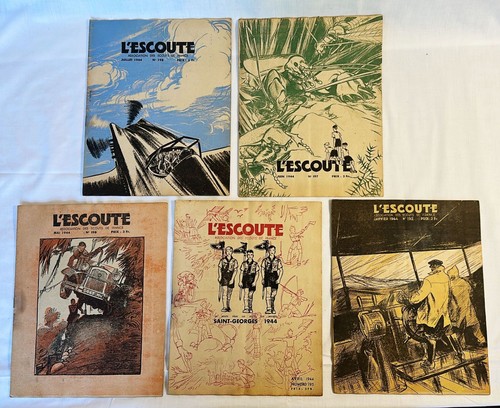 Lot revue escoute 1944 - lot,