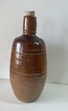 Bouteille ancienne grès Pour huile d'olive vase Poterie Portugal Déco Rétro