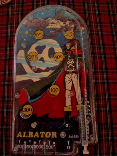 Albator jouet flipper 1978s - albator,