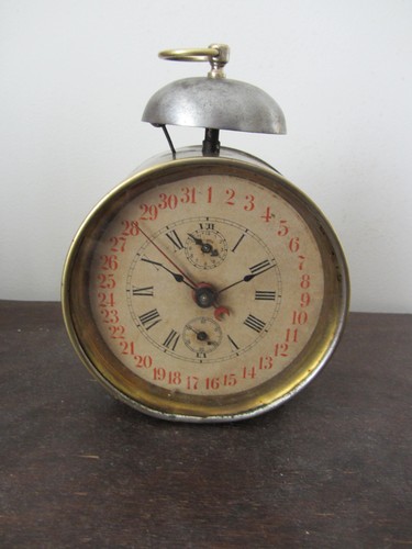 Réveil calendrier cloche - à,