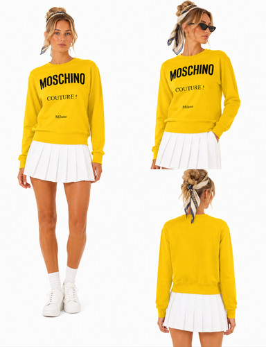 Moschino couture sweatshirt - moschino, à