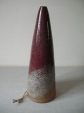 Poterie Michel Marie Bérodot Sembadel Pot pied de lampe en grès céramique 32 cm