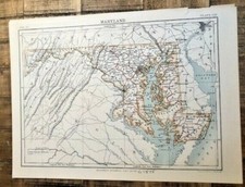 Carte Ancienne Colorée -